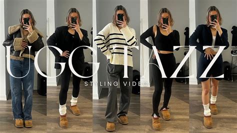 HOW TO STYLE UGG TAZZ SLIPPERS | 5 easy outfit ideas!! #uggtazz – Trends