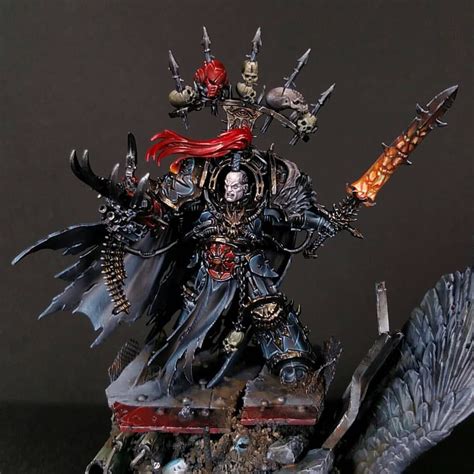 Abaddon The Despoiler | Fantasy art warrior, Warhammer 40k miniatures ...