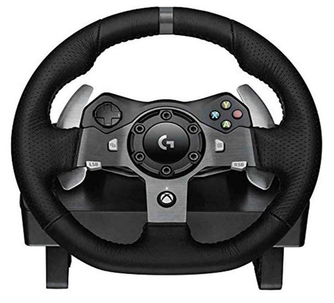 Logitech Driving Force G920 Racing Wheel with Driving Force Shifter for Xbox One and PC - Black ...