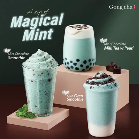 Gong Cha Malaysia Releases New Mint Chocolate Bubble Milk Tea