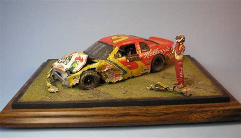 1/24 Revell/Monogram Monte Carlo Wrecked NASCAR by Terry Davis | Scale ...