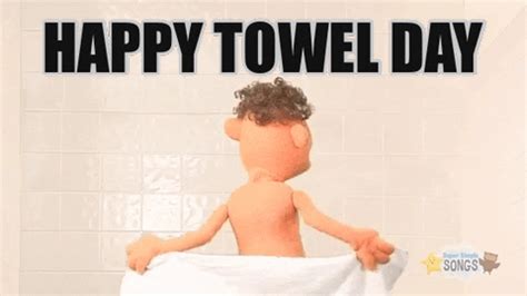 Happy Towel Day GIFs - Get the best GIF on GIPHY