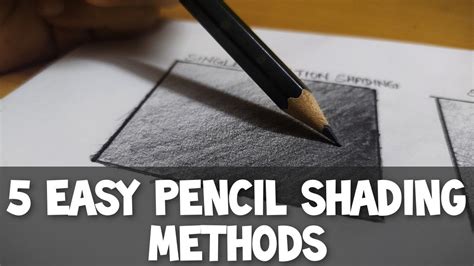 5 Easy Pencil Shading Techniques Video | Art by Meghna – Meghnaunni.com