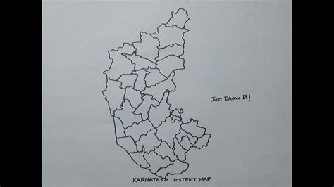 How To Draw Karnataka Map How To Draw Karnataka Map Youtube Use | Images and Photos finder