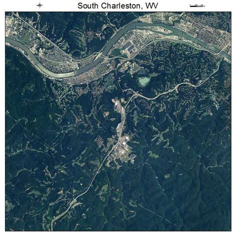 Aerial Photography Map of South Charleston, WV West Virginia