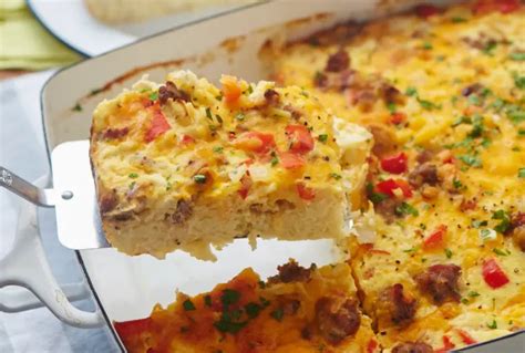 Pioneer Woman Hashbrown Breakfast Casserole Tasty Recipe for the Whole ...