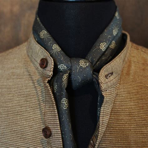 Grey White Multi-shape Cravat – Bykowski Tailor & Garb Cravat, Garb, Beauty And The Beast ...