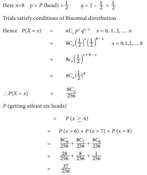 Binomial Distribution - Definition, Formula, Conditions, Characteristics, Solved Example Problems