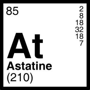 Sci Tidbits: Science for everyday life: Astatine - Element of the Week from 10/5-10/12