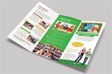 Education Trifold Brochure - 17+ Examples, Illustrator, InDesign, Word, Pages, Photoshop ...