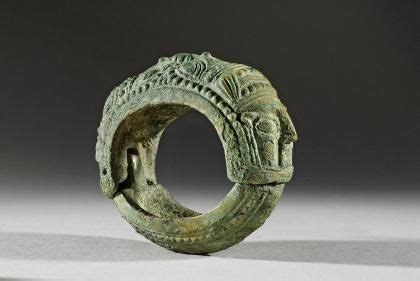 Mesopotamian Bronze Bracelet with Female Heads | 1200 BC - 8th Century BC | Price $14,000.00 ...