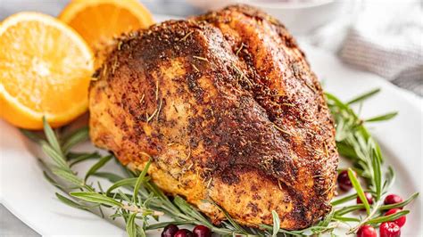 Simple Oven Roasted Turkey Breast - The Stay At Home Chef