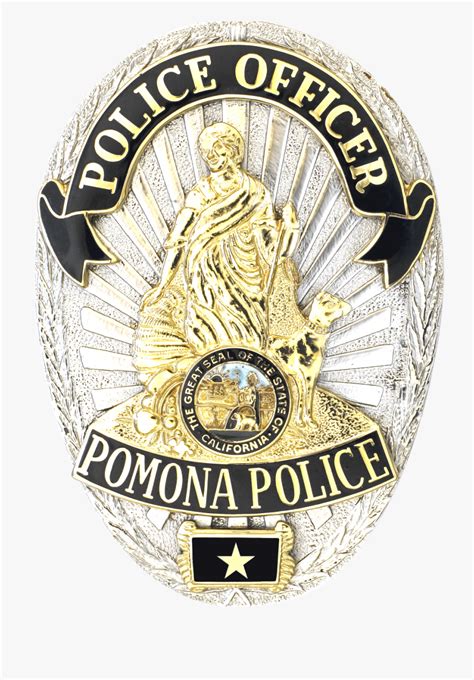 Cropped Ppd Badge Lrg Olivieri - Pomona Police Department Badge , Free ...