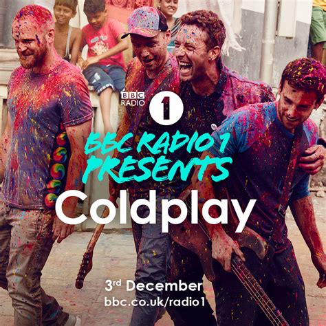 Coldplay – Special show for BBC Radio 1