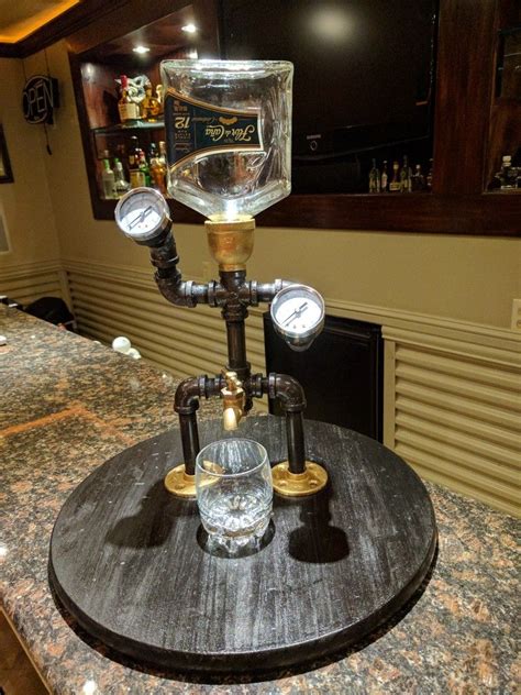 diy pipe whiskey dispenser - Kecia Beltran