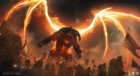 Wardenlight Studio - Shadow of War Cinematic - Balrog - FX Concept Scene