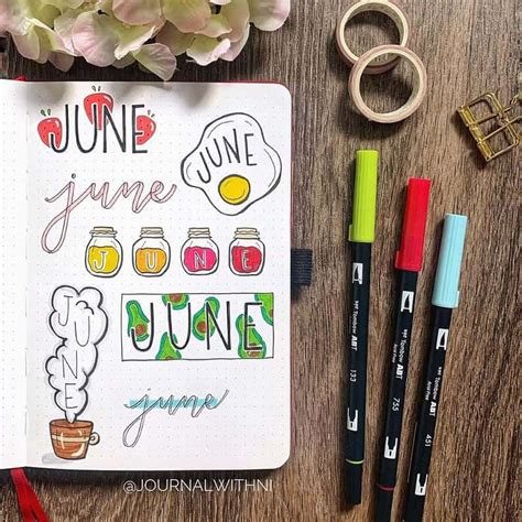 Bullet Journal Title Ideas To Try Right Away | Masha Plans