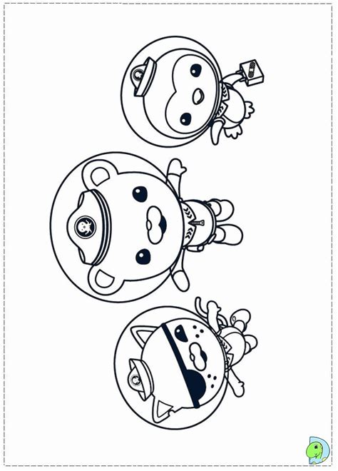 Captain Barnacles Octonauts Coloring Pages