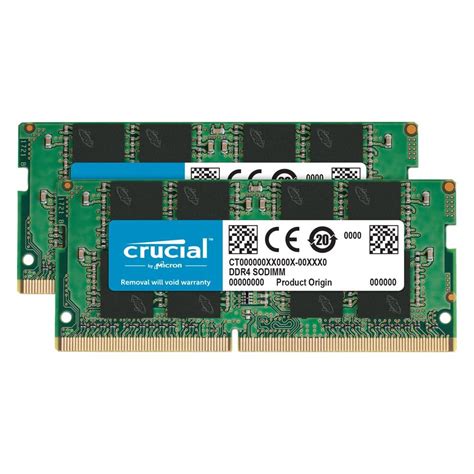 Crucial 32GB Kit (2x16GB) DDR4-3200 SODIMM CL22 Notebook Ram - Vatan ...