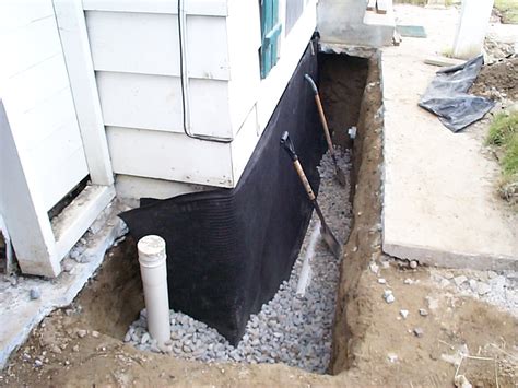 4 Types of Exterior Drainage Systems for Your Home | Budget Dry Waterproofing