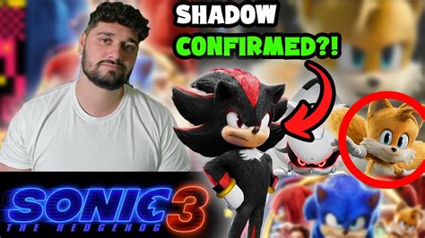 Shadow In Sonic Movie 3 CONFIRMED Post Credit Scene, Tails Movie RUMOR, NEW Sonic Movie 2 ...