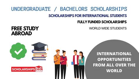 Undergraduate Scholarships 2025-2026 for International Students