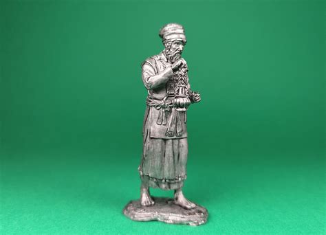 High Priest Aaron the brother of Moses buy a white metal miniature ...