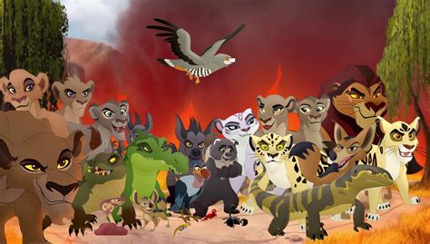 If all the Lion Guard villains joined Scars Army by Coenisawesome on ...