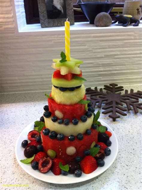 Fresh All Fruit Cake for DD2 s first birthday It wasn t planned | Cake made of fruit, Fruit ...