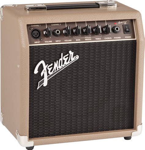 Amazon.com: Fender Acoustasonic 15 – 15 Watt Acoustic Guitar Amplifier: Musical Instruments