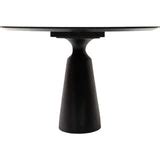 Taji Oval Dining Table, Black – High Fashion Home