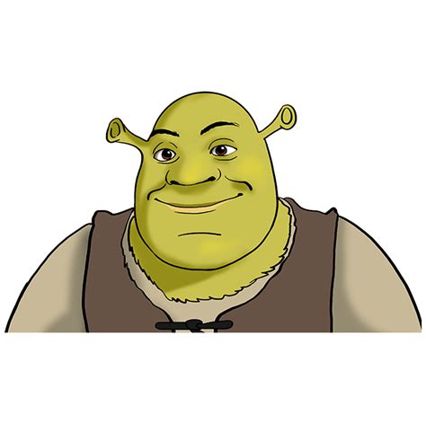 How to Draw Shrek - Really Easy Drawing Tutorial