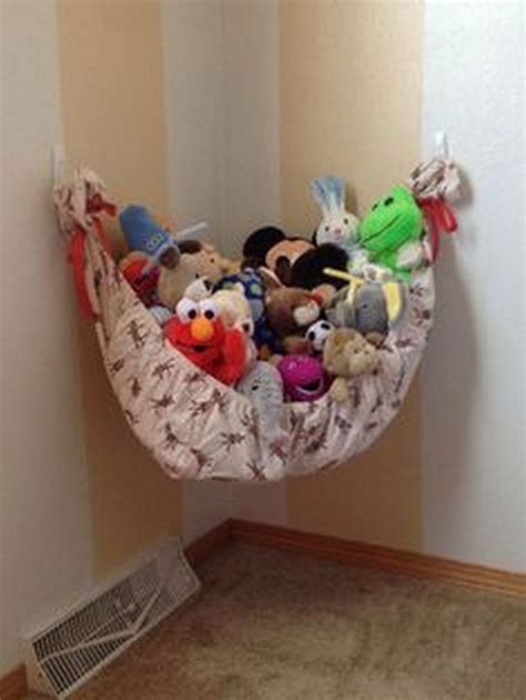 Creating a Well-Organized Stuffed Animal Storage | Kids room ...