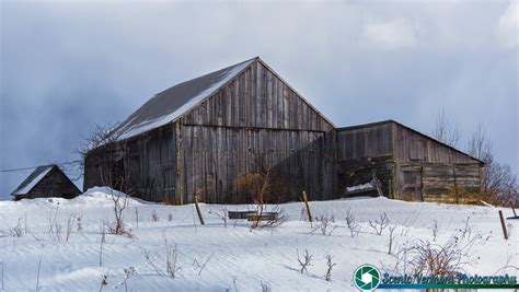 Scenic Vermont Photography - What's left of the snow near Middlebury Vermont