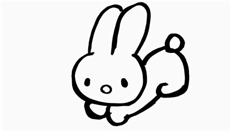 BUNNY DRAWING - ClipArt Best