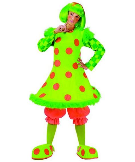 Clown Lolli Adult Costume - Women Clown Costumes