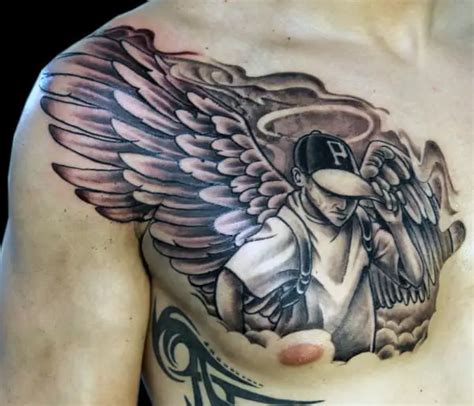 Top 30 Angel Tattoos For Men