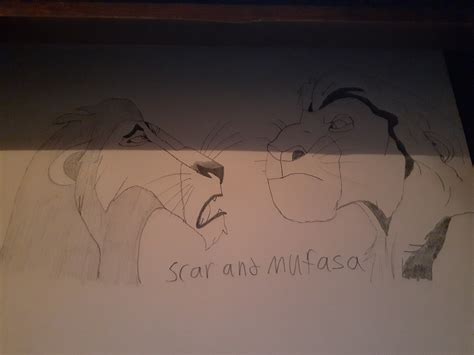 Scar and Mufasa by TheShadowLioness on Newgrounds