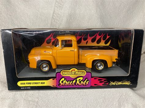 Ertl 1:18 Scale 1956 Ford F100 Street Rod Pick-up Truck | Etsy in 2022 ...