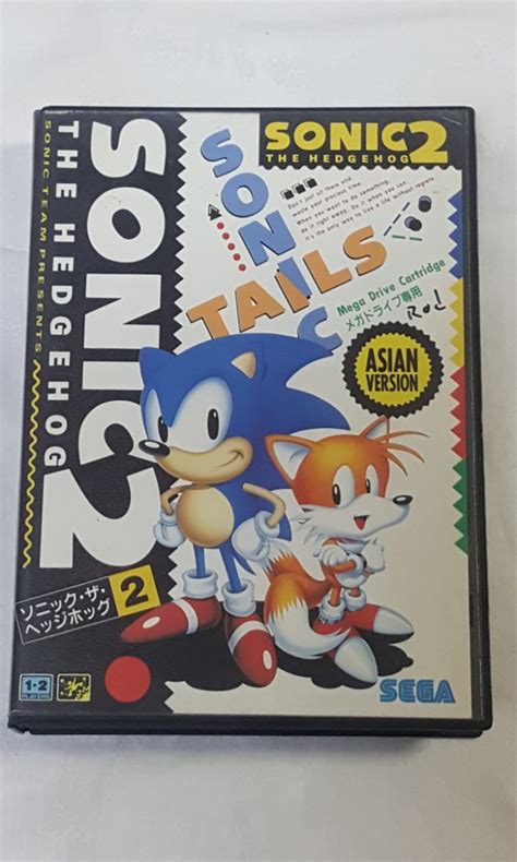 Sega Mega Drive Sonic 2 The Hedgehog, Hobbies & Toys, Toys & Games on ...