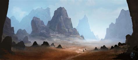 Arid Desert Landscape by jjpeabody on DeviantArt