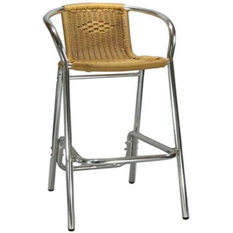 Outdoor Rattan Patio Bar Stool | Millennium Seating