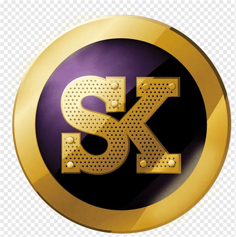 Gold and purple SK logo, Sk Graphics SK Group Desktop Logo, king, king ...