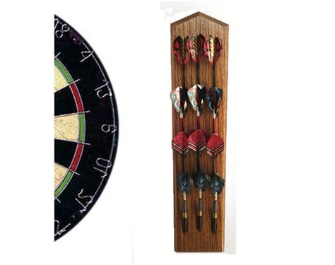 Dart Holder Wall Mount Darts Display Rack. Game Room Home