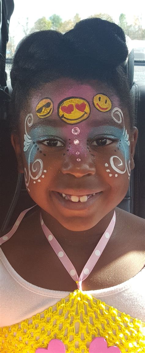 Emoji face paint #partyhardyct Emoji Faces, Face Painting, Carnival, Ideas, Carnavals, Thoughts