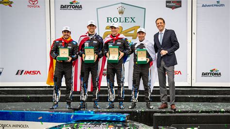 Rolex 24 Winners Walk Away With a Title and a Quartet of Status