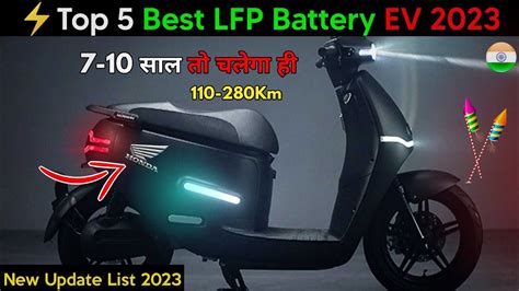 ⚡ Top 5 LFP Battery Electric Scooter 2023 | Best Electric Scooter ...