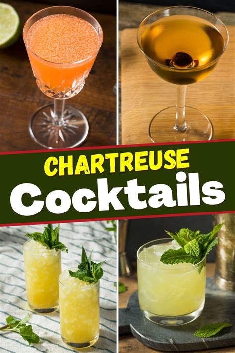 10 Best Chartreuse Cocktails - Insanely Good