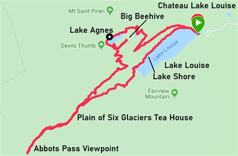 The Big Beehive Hike from Lake Louise near Banff 2023 - STINGY NOMADS