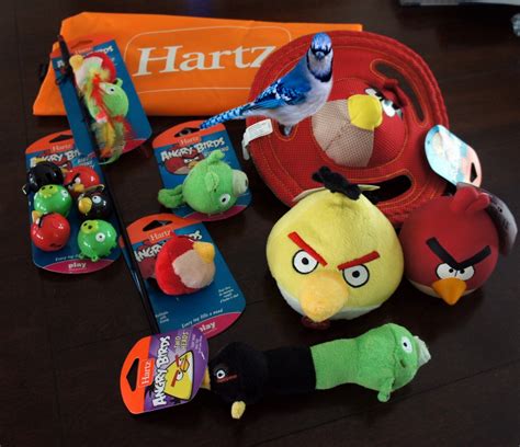 Hartz Angry Birds Cat Toy Review and Giveaway - The Tiniest Tiger